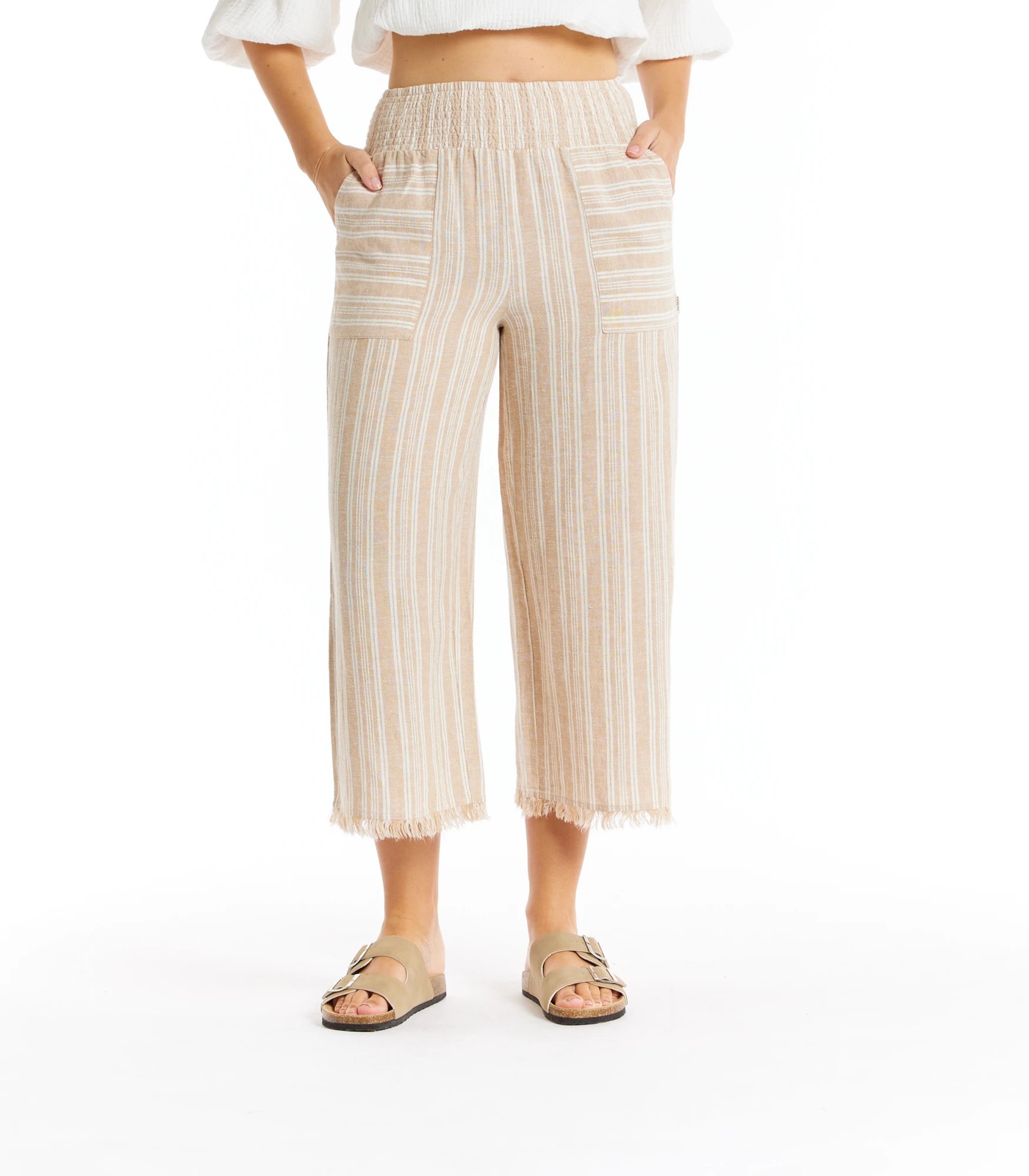 Piping Hot Wide Leg Beach Pants | Target Australia