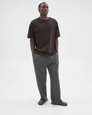 Commons Australian Cotton Blend Loose Uncuffed Trackpants
