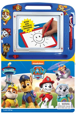 PAW Patrol Book and Magnetic Drawing Kit - Book