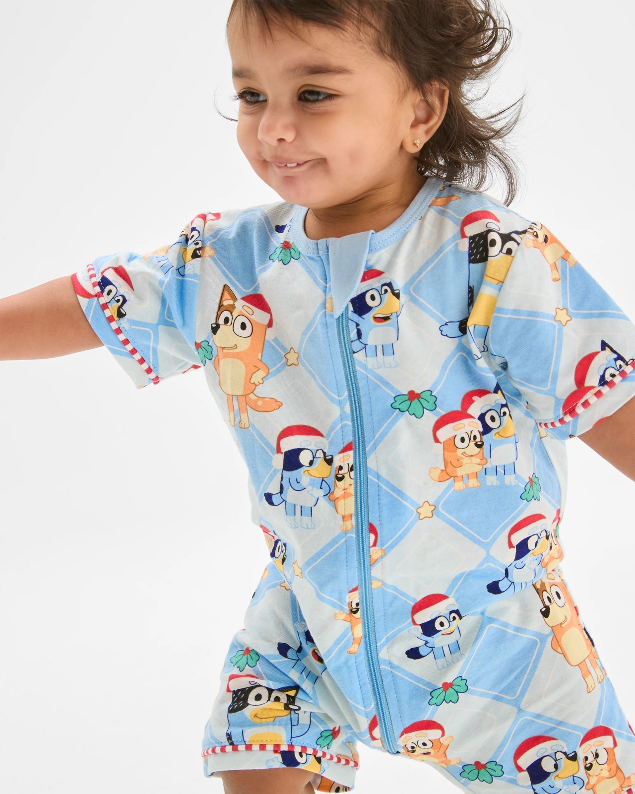 Baby Australian Cotton Christmas Romper - Bluey 3 of 5