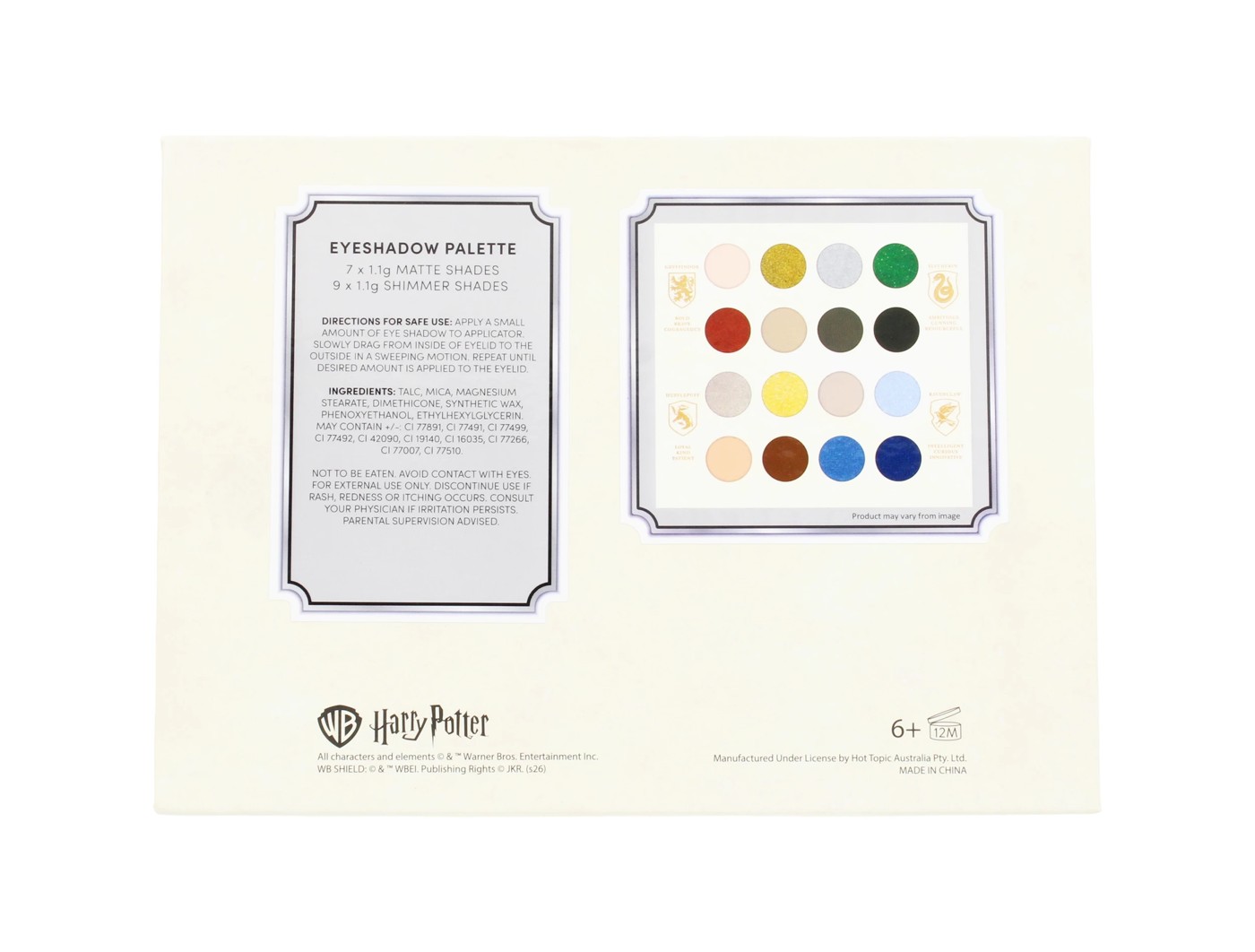 Harry Potter 16 Shades Eyeshadow Palette 4 of 5