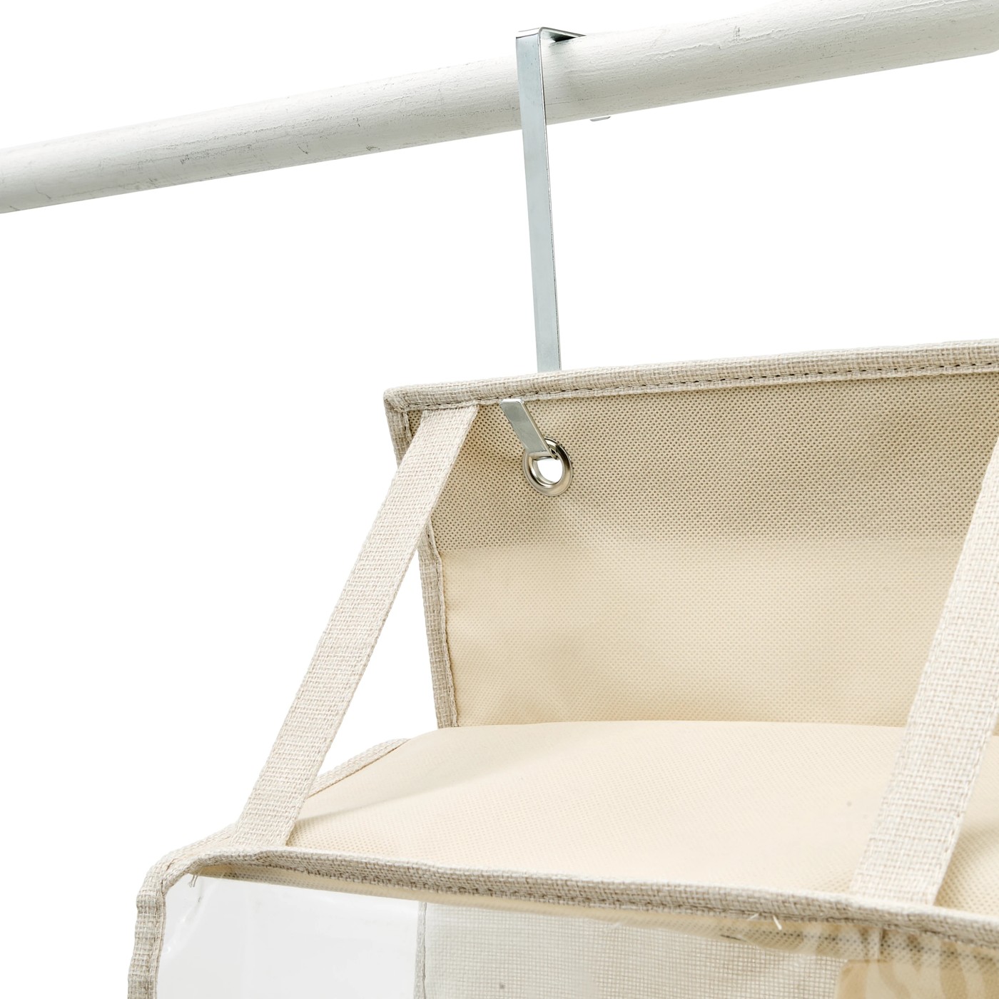 Anko Linen Look 16 Pocket Hanging Shoe Storage 6 of 6