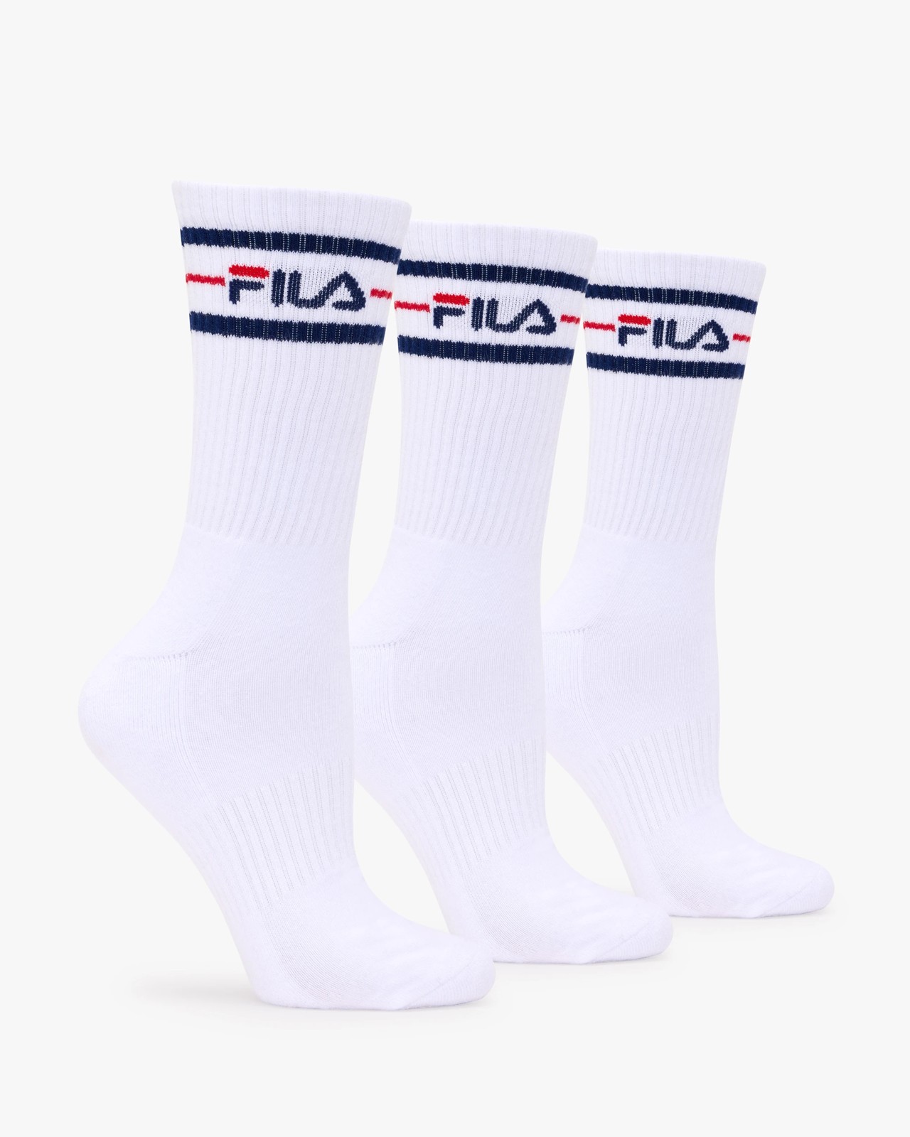 Fila Sports Crew 3 Pack Socks 4 of 4