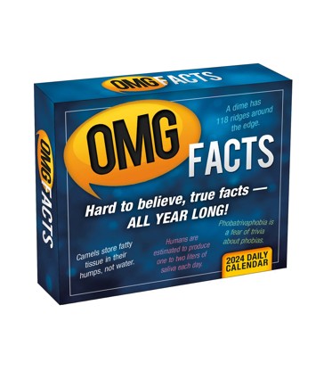 OMG Facts 2024 Boxed Calendar