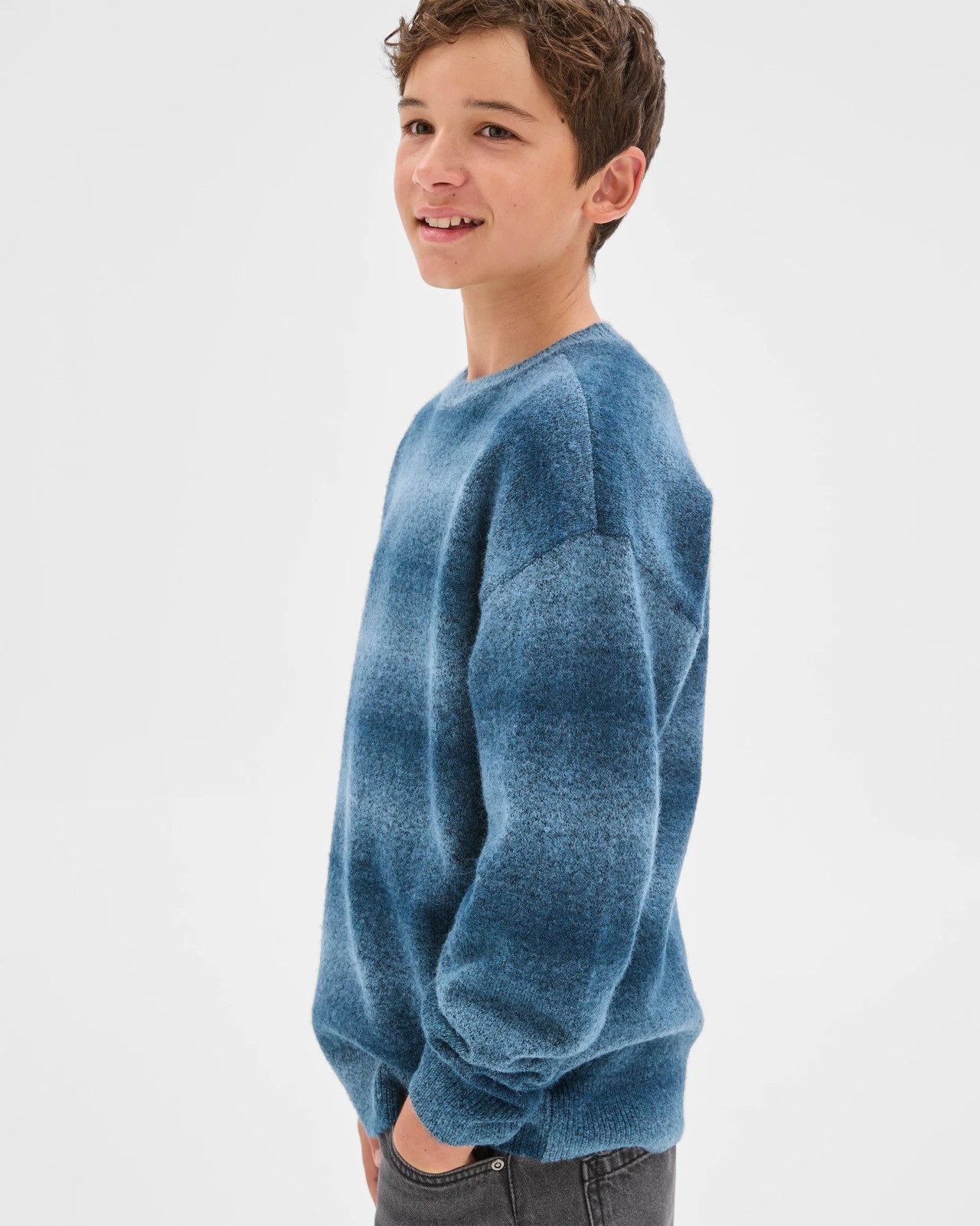 Long Sleeve Crew Neck Knit Jumper 3 of 6