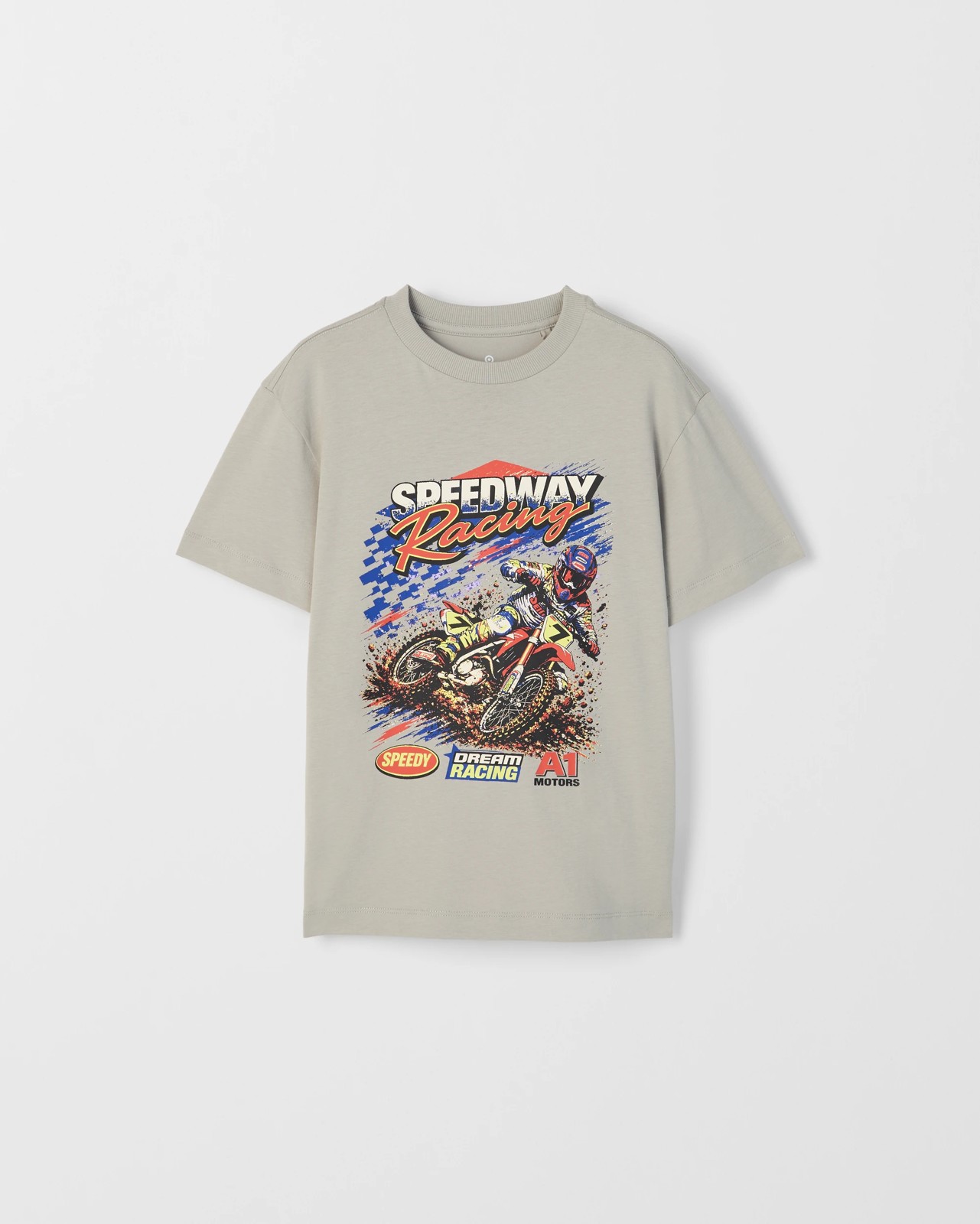 Australian Cotton Print T-Shirt - Grey 6 of 6