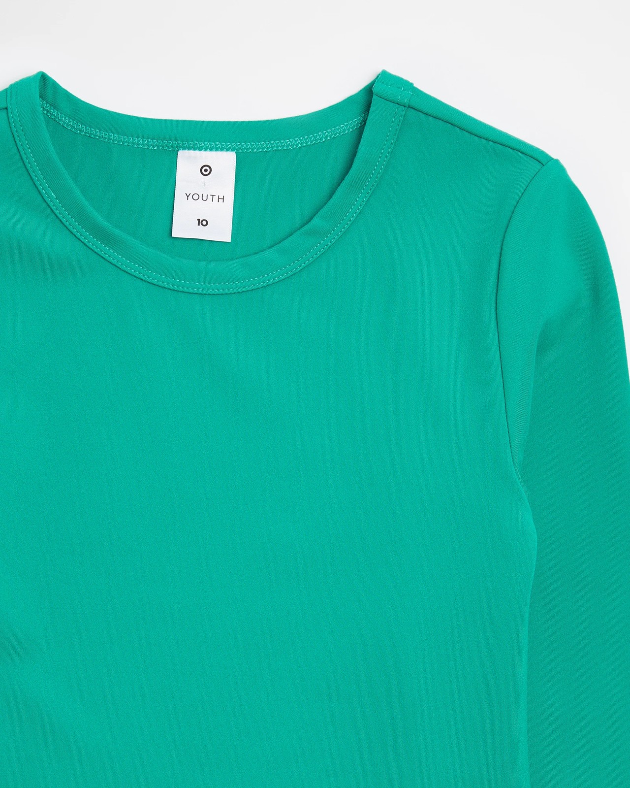 Long Sleeve Baby Cropped Top 2 of 3