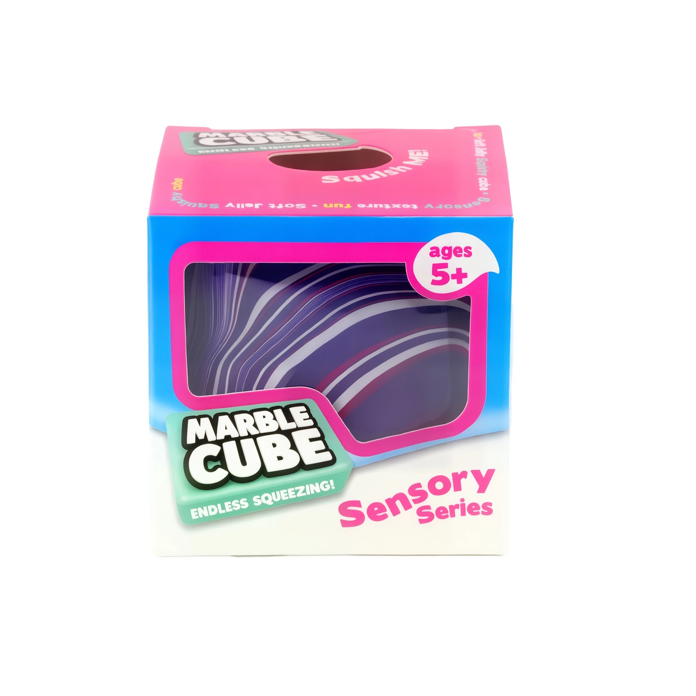 Trend Hub Sensory Series: Marble Cube - Assorted 2 of 5