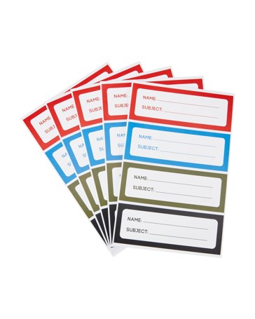 Anko 20 Pack Book Labels