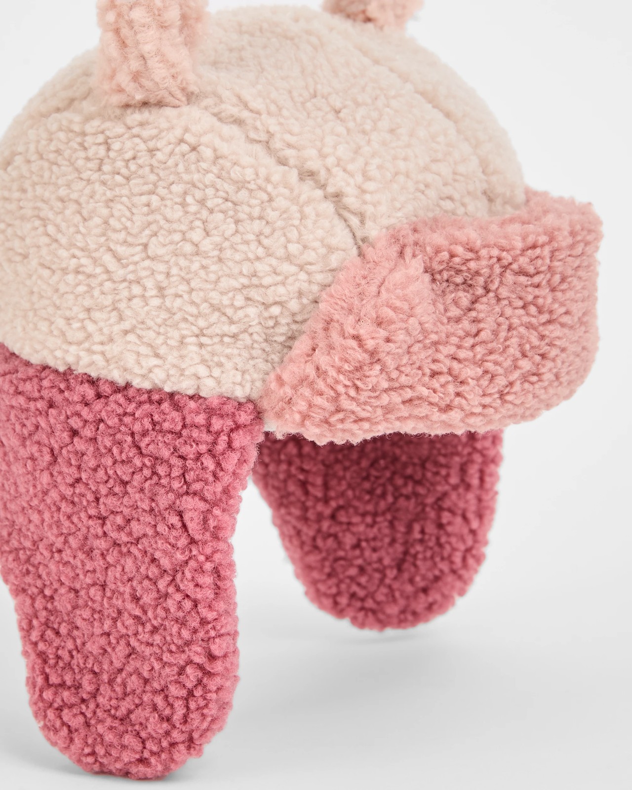 Sherpa Trapper Hat - Pink 2 of 2