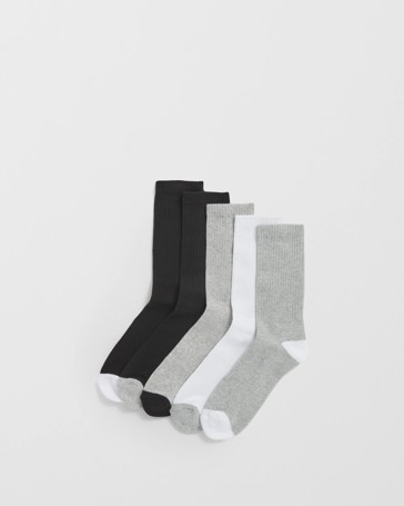 Maxx Australian Cotton Blend 5 Pack Sport Crew Socks