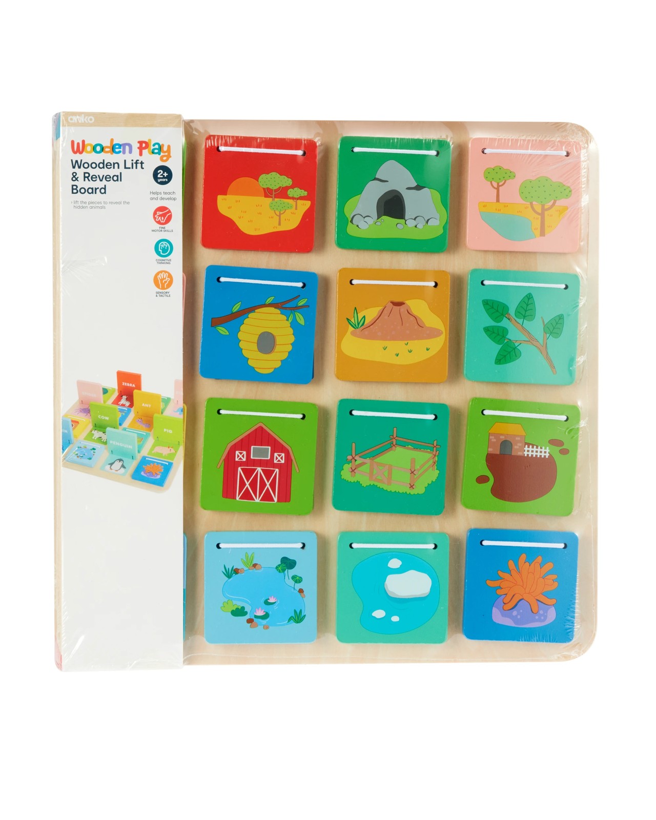 Wooden Lift and Reveal Board - Anko 6 of 6