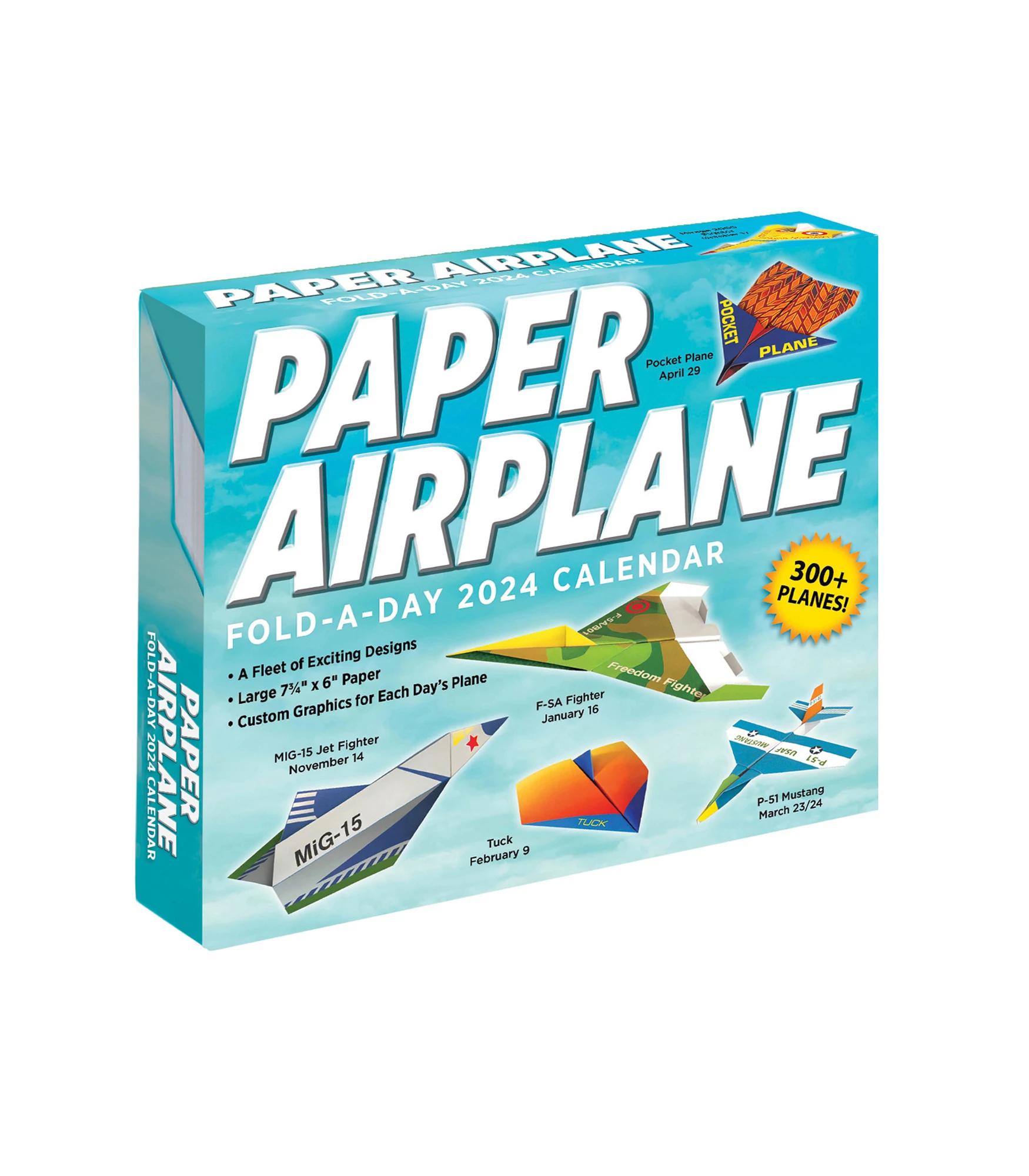 Paper Airplane 2024 Fold A Day Boxed Calendar Target Australia   68483982 IMG 000