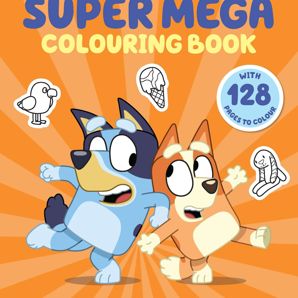 Bluey: Super Mega Colouring Book