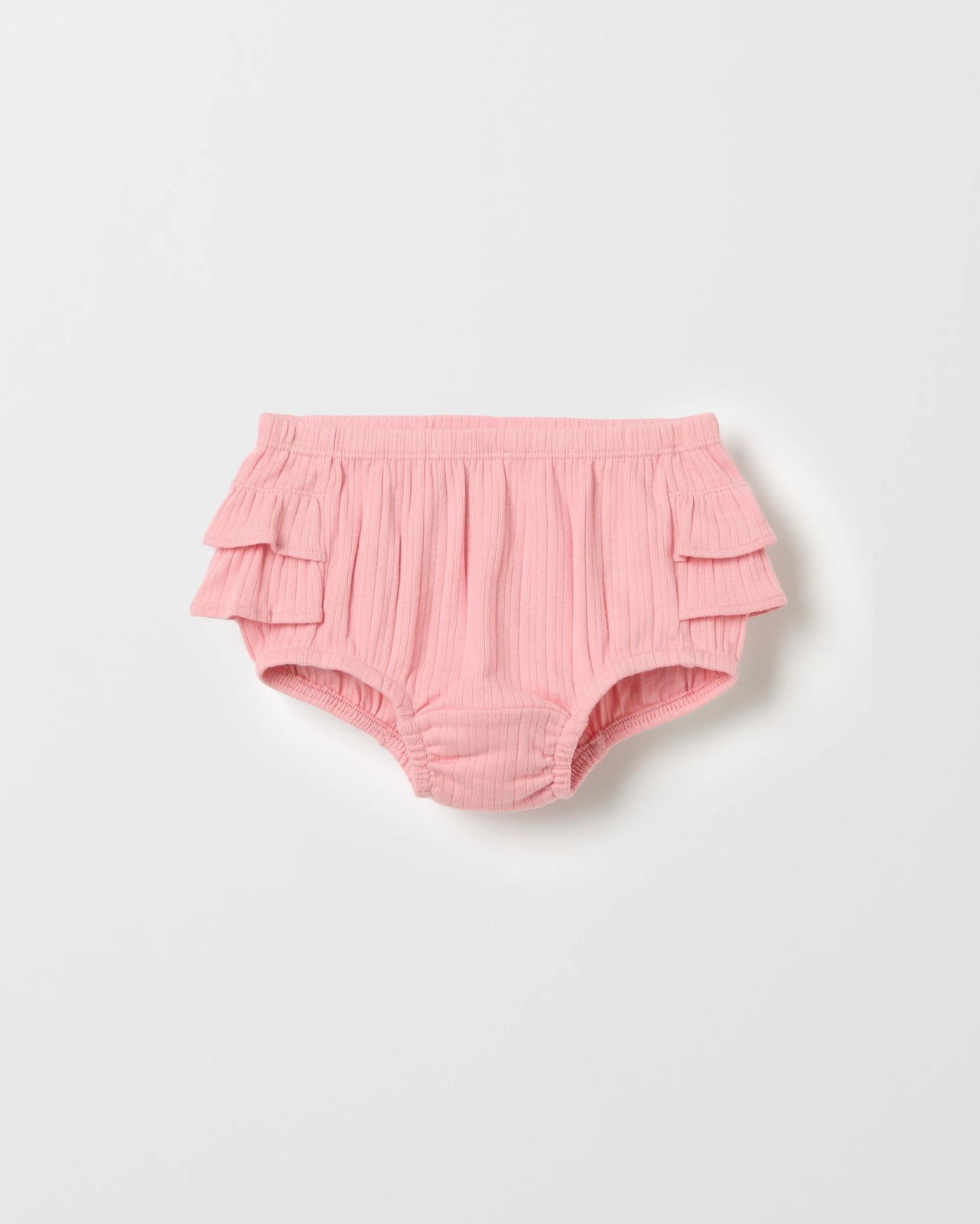 Baby Organic Cotton 2 Pack Frill Nappy Cover 3 of 4
