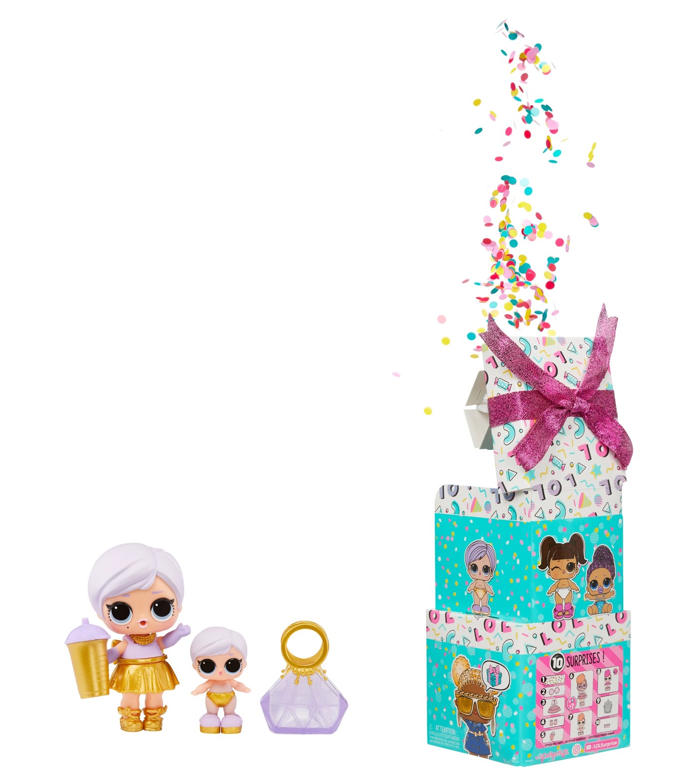 L.O.L. Surprise! Confetti Pop Birthday Sisters Assortment