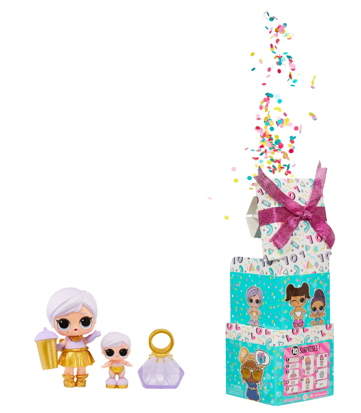 L.O.L. Surprise! Confetti Pop Bday Sister Tot - Assorted*