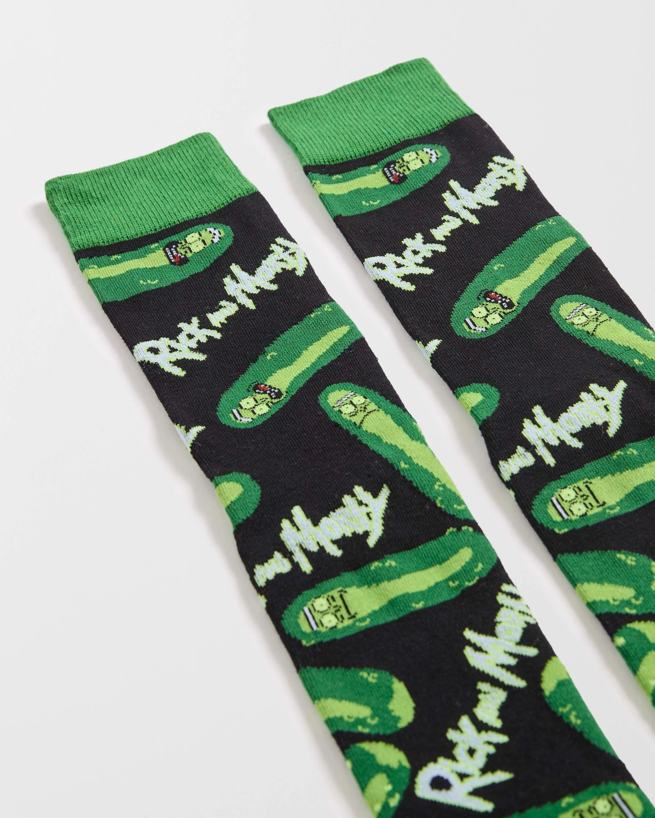 Swag Licensed Crew Socks - Pickle Rick 2 of 3