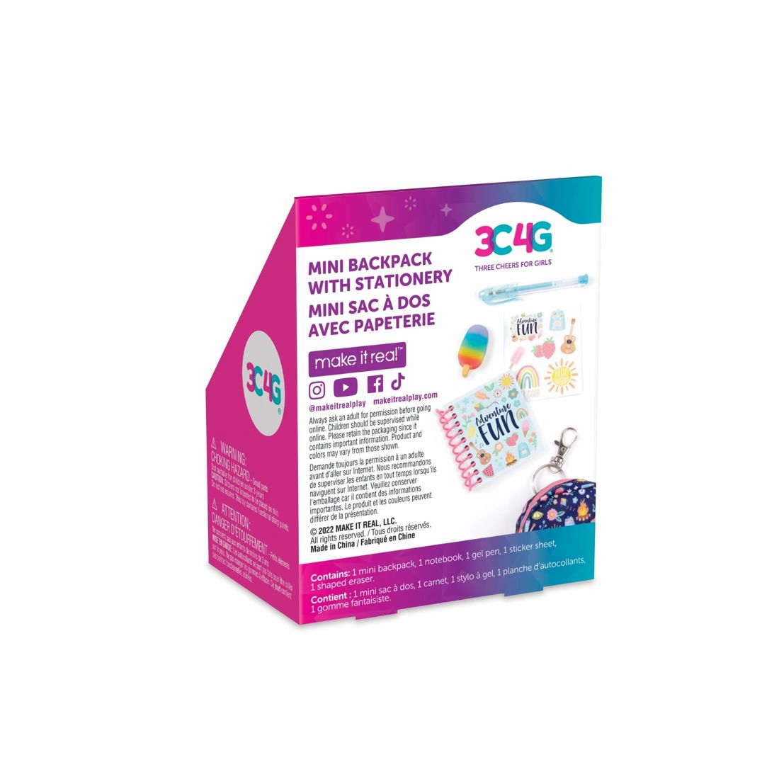 3C4G 12 Adventure Mini Stationery Backpack Target Australia