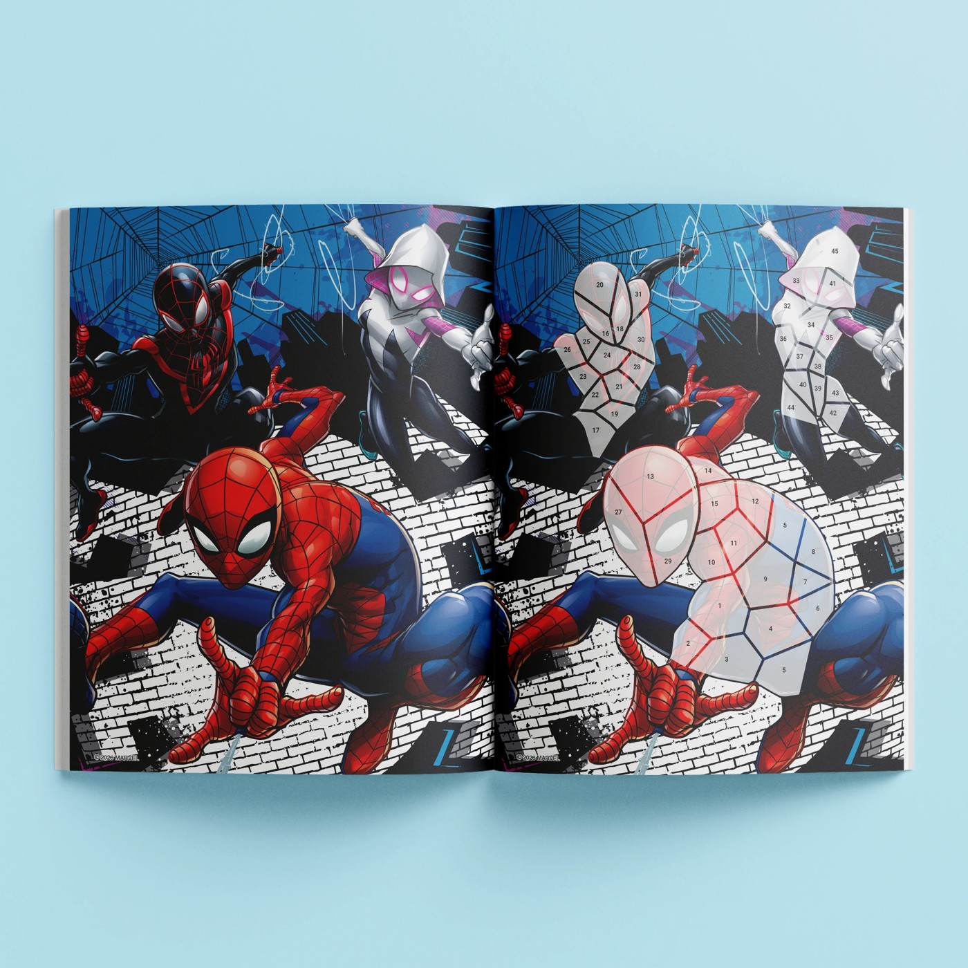 Kaleidoscope Marvel Spider-Man Sticker Mosaics - Book 3 of 5
