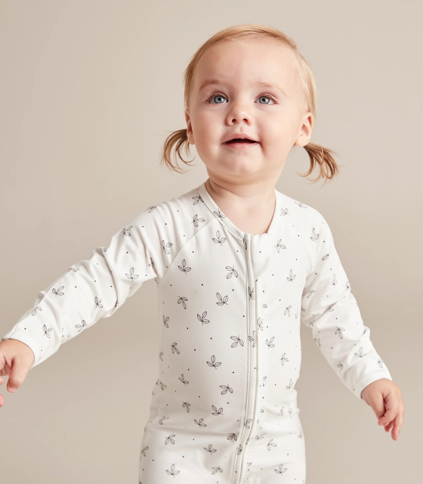 Baby Organic Cotton Rib Zip Coverall 6 of 6