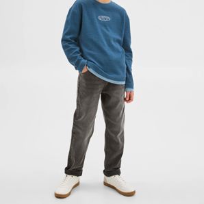 Australian Cotton Long Sleeve Textured Waffle T-Shirt product image