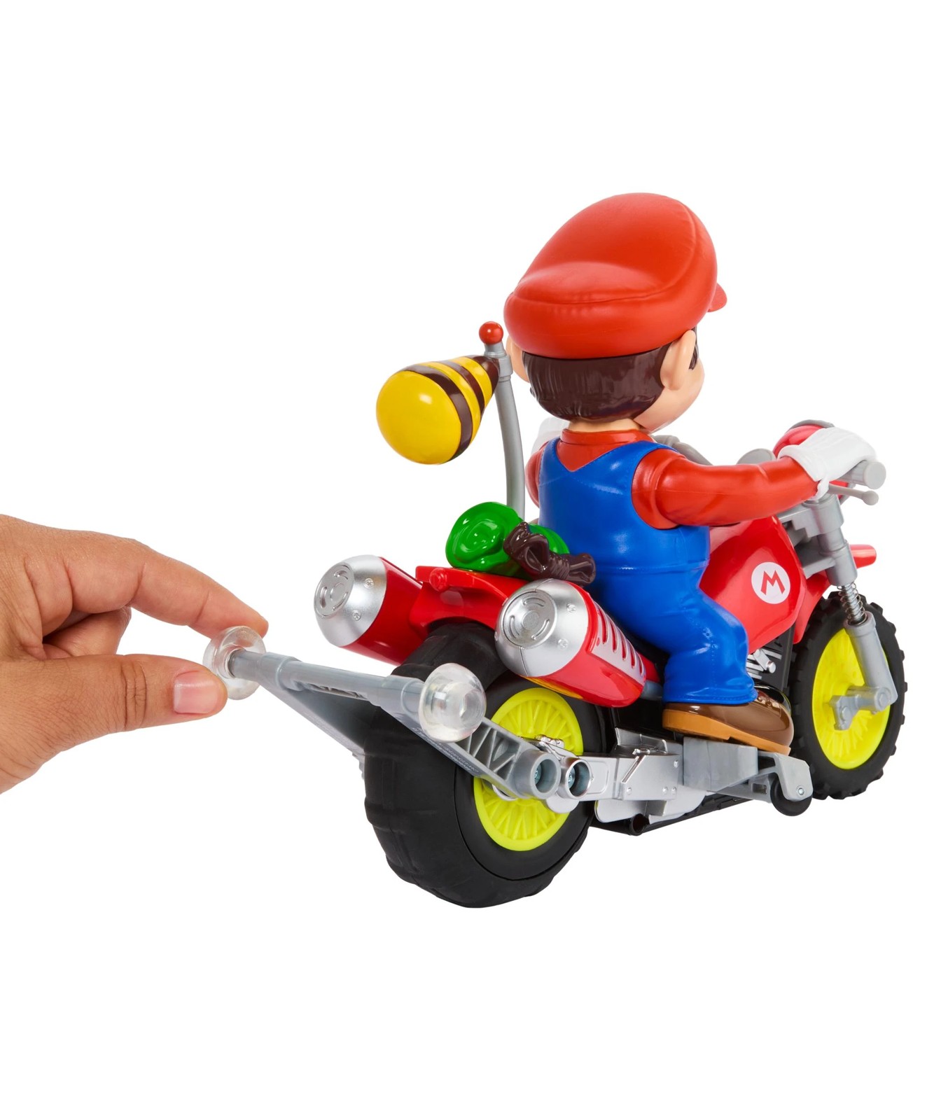 Hot Wheels RC Mario Wheelie Motocross RC 4 of 6