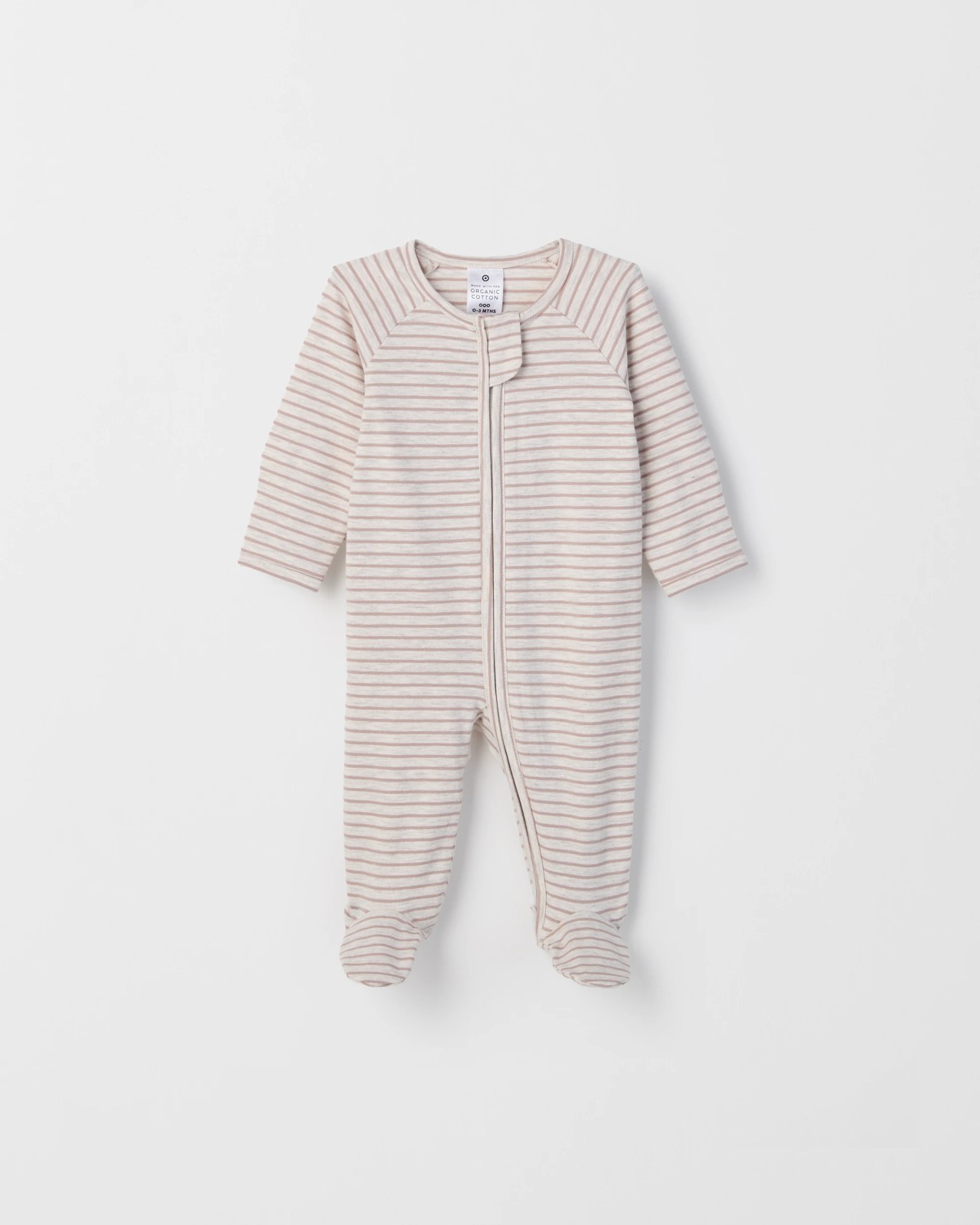 Baby Organic Cotton Print Zip Coverall 5 of 6