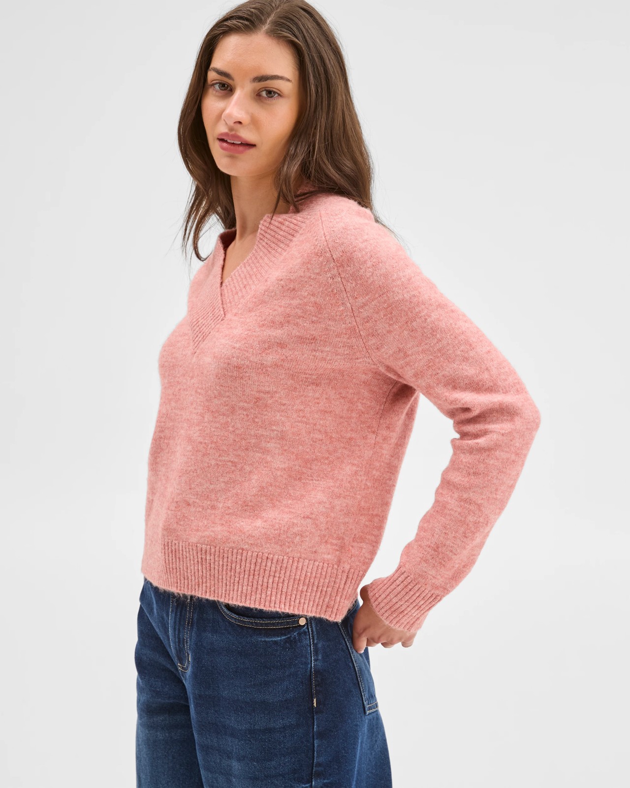 Petites Long Sleeve Lofty Sweater 3 of 6