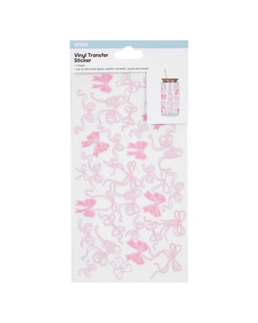 Anko Vinyl Transfer Sticker - Bows