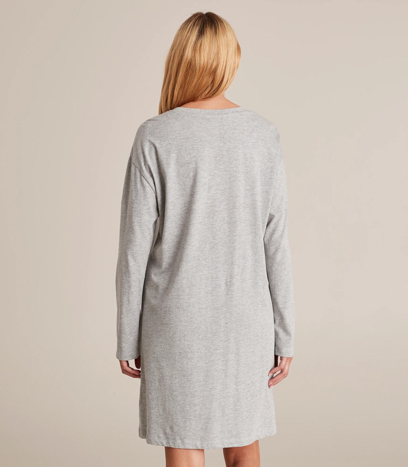 Slogan Sleep Long Sleeve Nightie 5 of 6