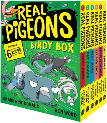 Real Pigeons Birdy Box Set by Andrew McDonald - Book