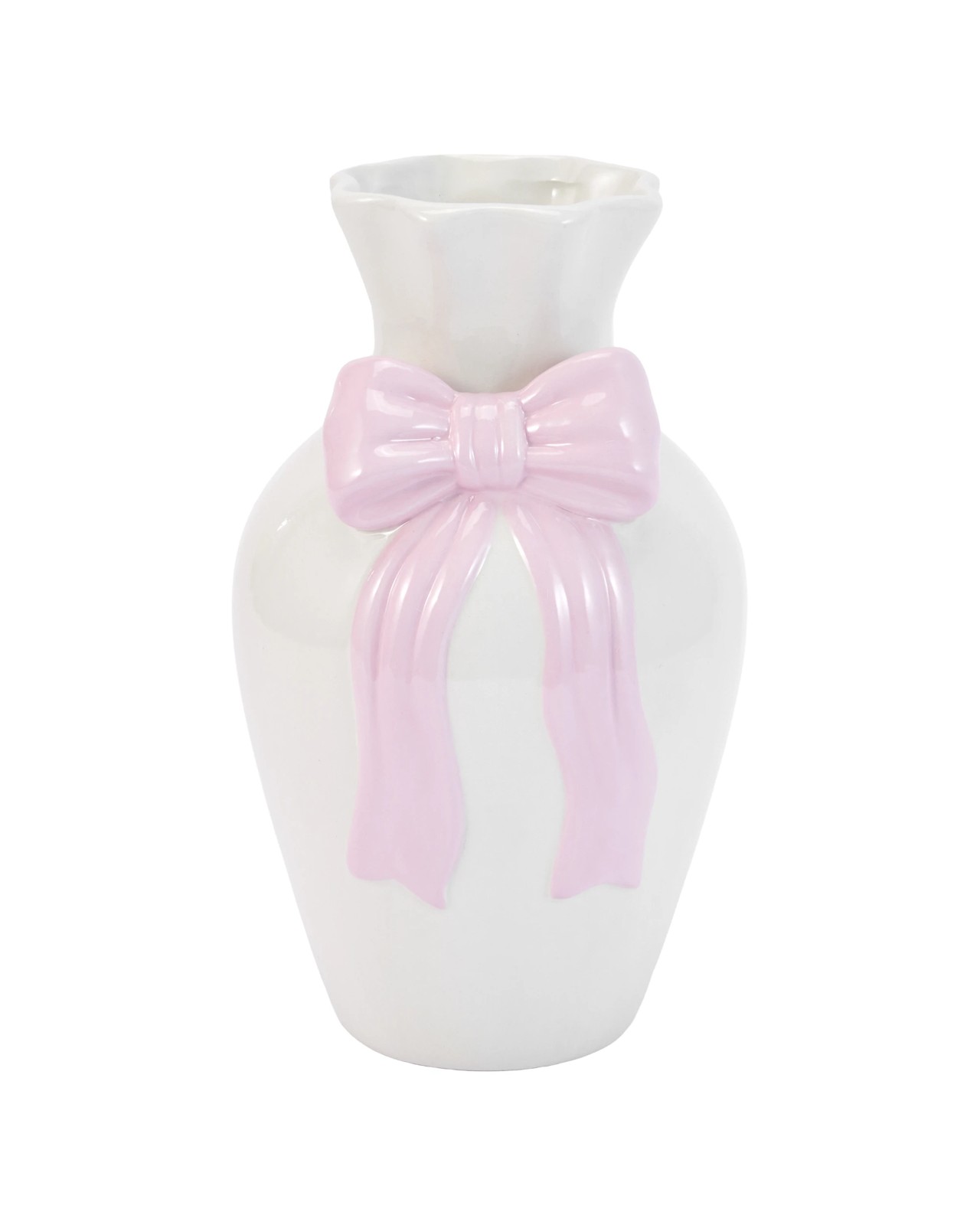 Anko Ceramic Bow Vase 3 of 5
