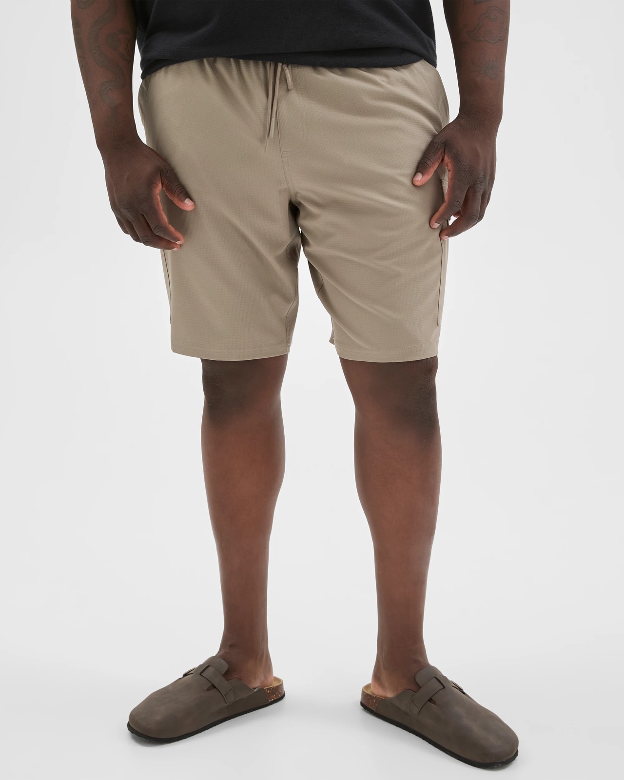 Plus Size Hybrid Shorts - Fallen Rock 5 of 6