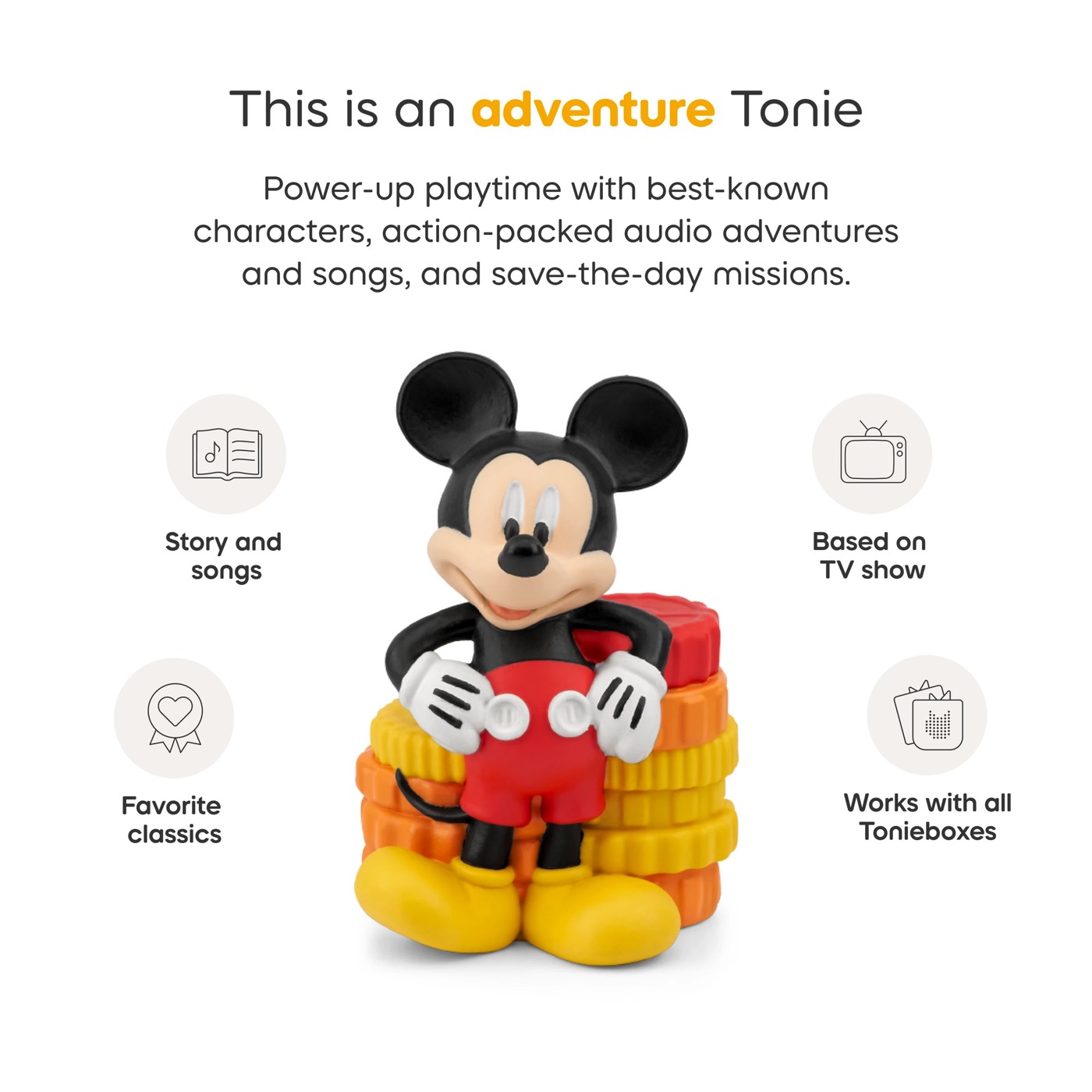 Mickey Mouse Clubhouse - Mickey Tonie Audio Character 5 of 5