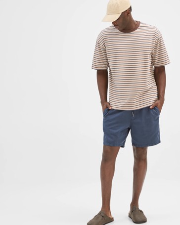 Commons Australian Cotton Stripe T-Shirt