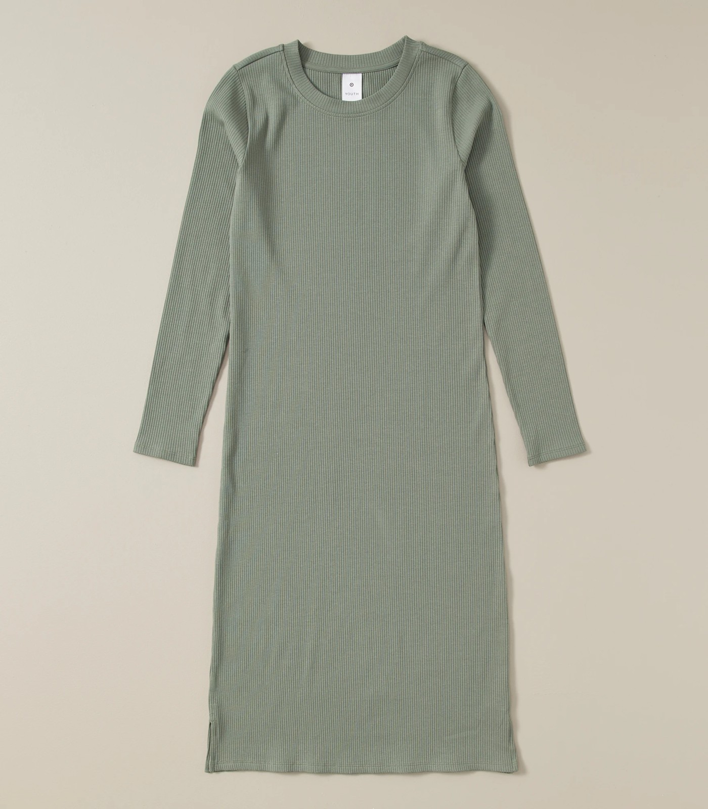 Rib Knit Midi Dress 2 of 5