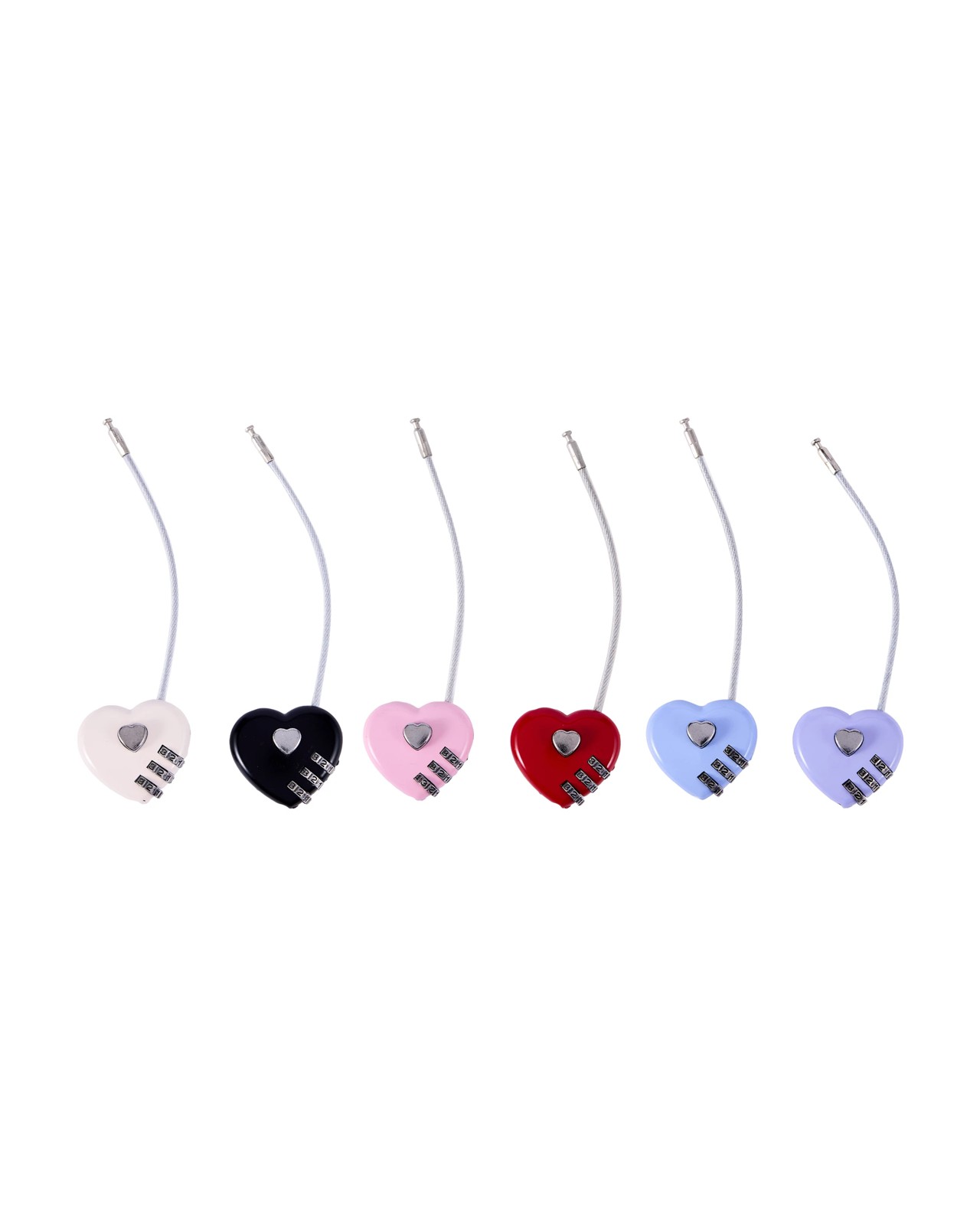 Anko 2 Pack Heart Lock- Assorted 2 of 4