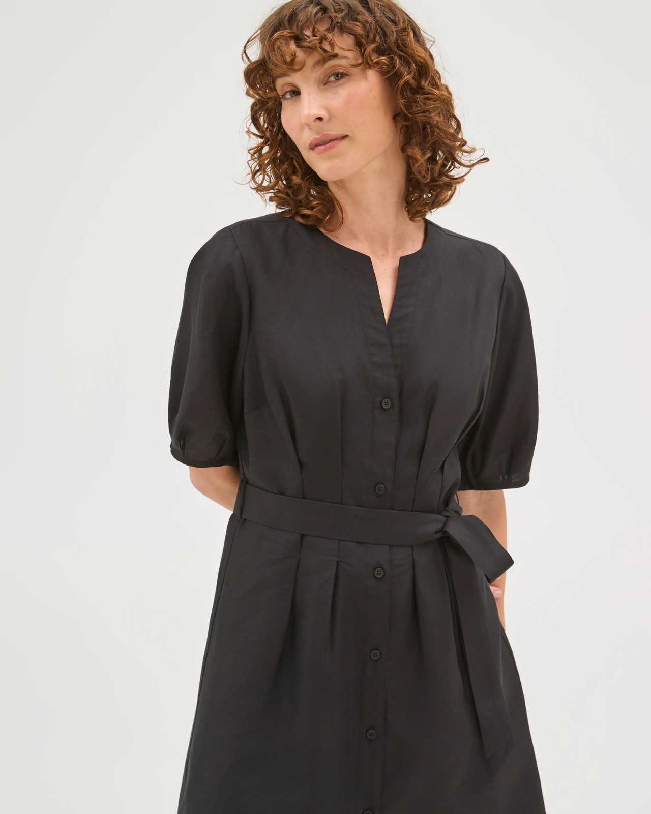 Preview Kylie Seam Mini Dress - Black 5 of 5