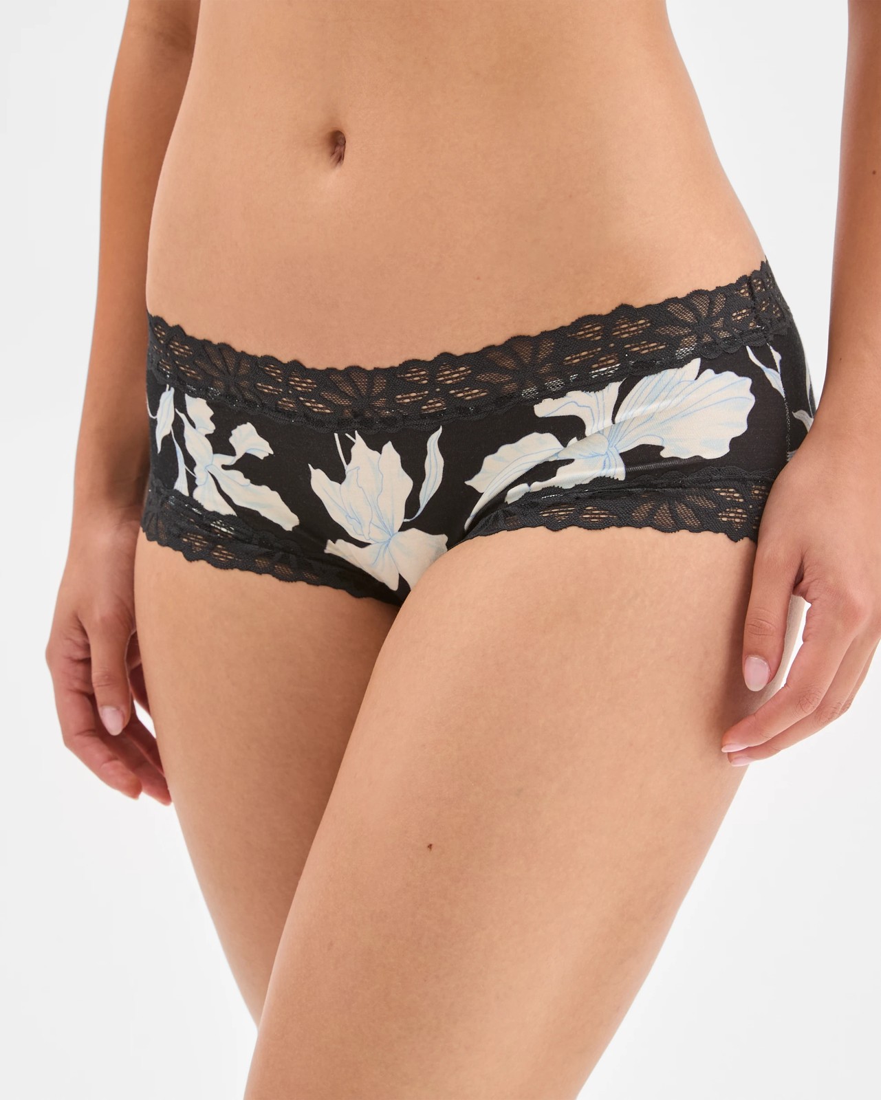 Bonds Bamboo Lacetail Midi Bikini Briefs  - Secret Garden Ink 2 of 3