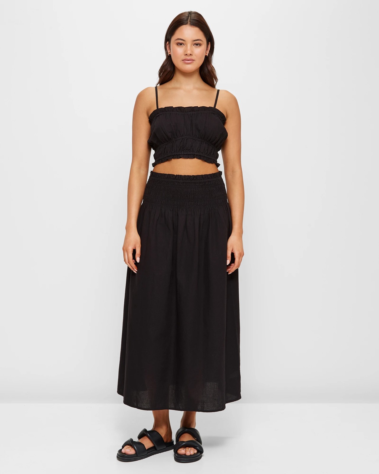 Gathered Crop Bodice Top - Lily Loves 2 of 5