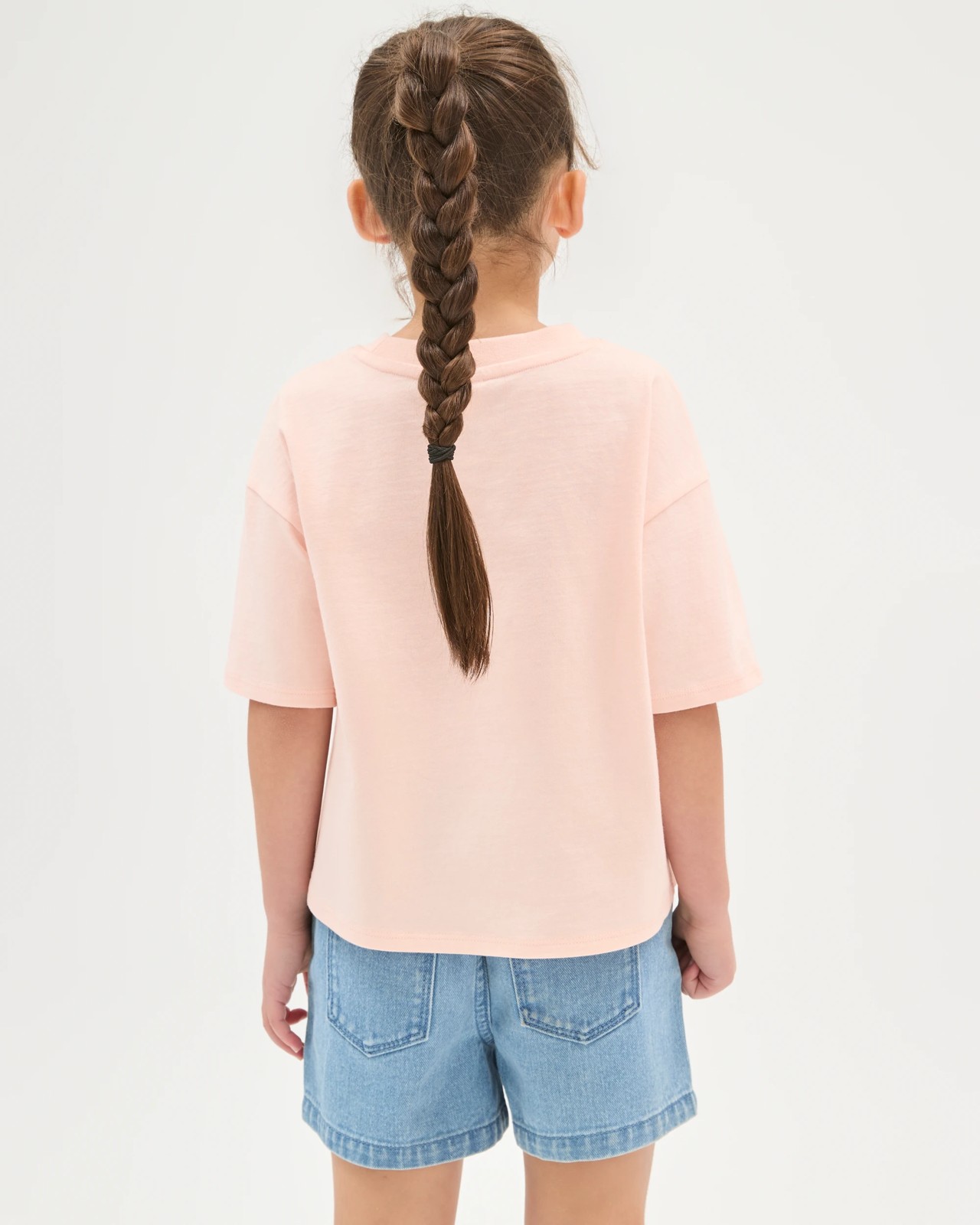 Australian Cotton Boxy Event T-Shirt - Cat Placement Pink 5 of 5