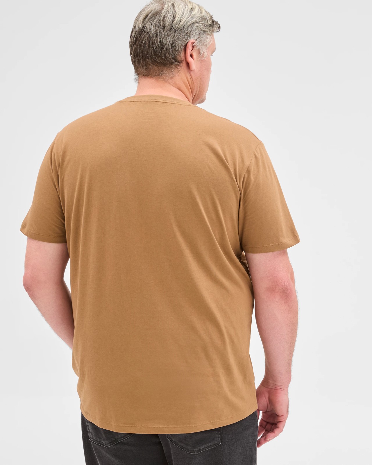 Plus Size Australian Cotton Crew T-Shirt 5 of 5