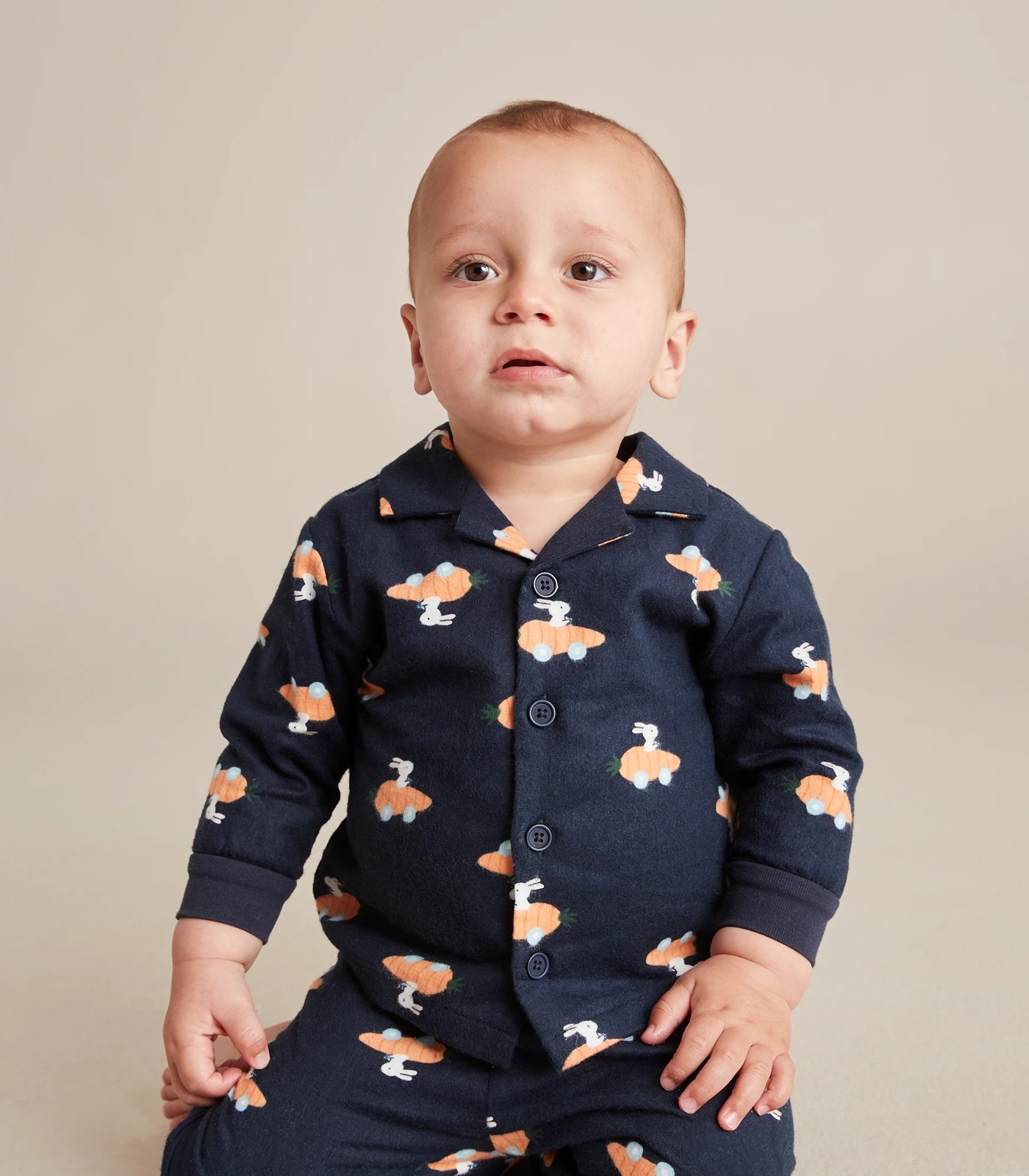 Baby flannelette pajamas sale