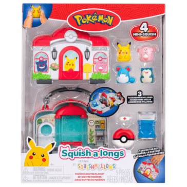 Pokemon Squish-A-Longs Playset