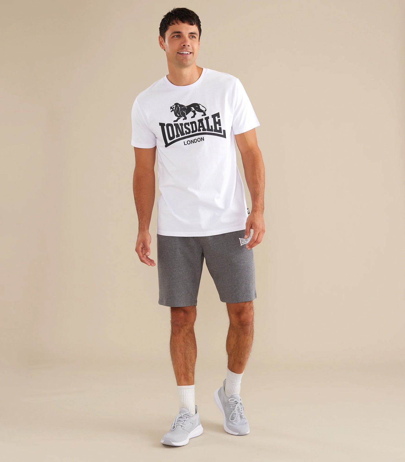 Lonsdale Men's Farringdon Core Tee White