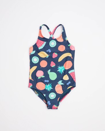 Family Matching Kids Print Swim One Piece Bathers