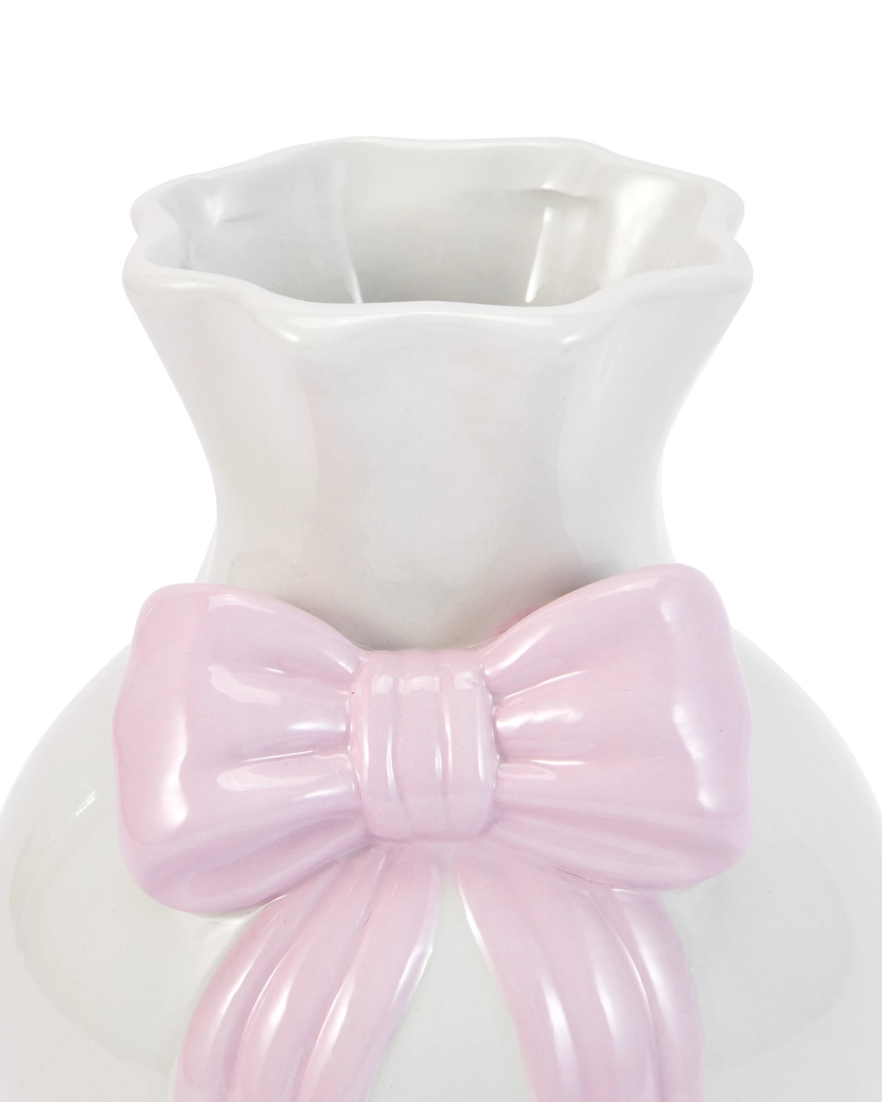 Anko Ceramic Bow Vase 4 of 5