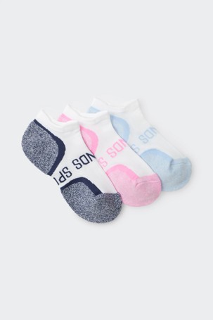 Bonds 3 Pack Ultimate Comfort Low Cut Socks