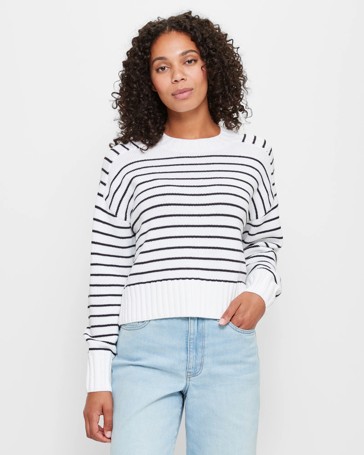 Australian Cotton Crop Raglan Knit Jumper